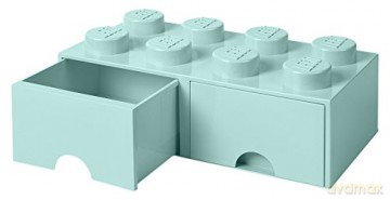 Szuflada klocek LEGO Brick 8 (Morska) (40061742) [KLOCKI]