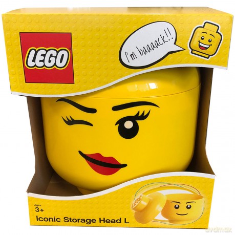 Duża głowa LEGO - Dziewczynka (Oczko) (40321727) [KLOCKI]