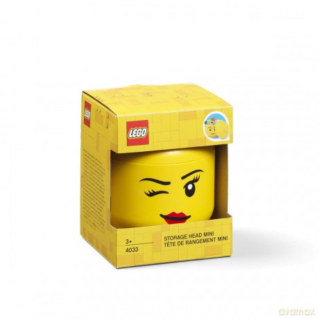 Mini głowa LEGO - Dziewczynka (Oczko) (40331727) [KLOCKI]