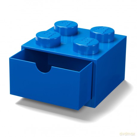 Szufladka na biurko klocek LEGO Brick 4 (Niebieska) (40201731) [KLOCKI]