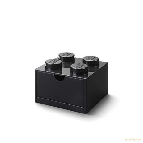 Szufladka na biurko klocek LEGO Brick 4 (Czarna) (40201733) [KLOCKI]
