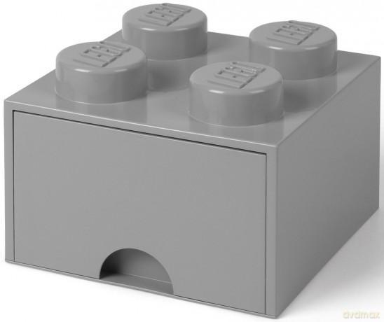 Szufladka na biurko klocek LEGO Brick 4 (Szara) (40201740) [KLOCKI]