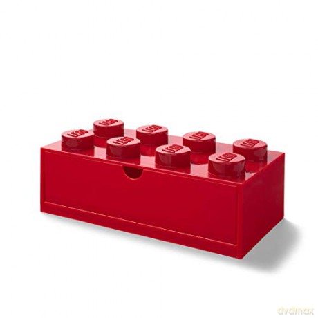 Szufladka na biurko klocek LEGO Brick 8 (Czerwona) (40211730) [KLOCKI]