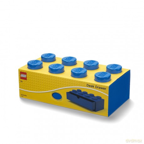 Szufladka na biurko klocek LEGO Brick 8 (Niebieska) (40211731) [KLOCKI]