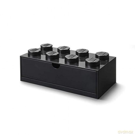 Szufladka na biurko klocek LEGO Brick 8 (Czarna) (40211733) [KLOCKI]
