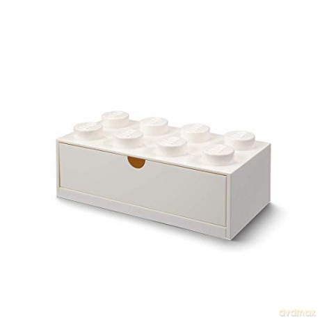 Szufladka na biurko klocek LEGO Brick 8 (Biała) (40211735) [KLOCKI]