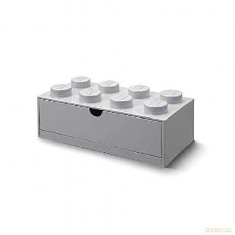 Szufladka na biurko klocek LEGO Brick 8 (Szara) (40211740) [KLOCKI]