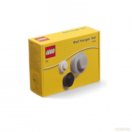 Wieszaki LEGO (Czarny, szary, biały) (40161733) [KLOCKI]
