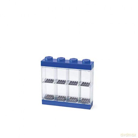 Gablotka na 8 minifigurek LEGO (Niebieska) (40650005) [KLOCKI]