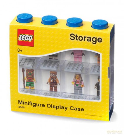 Gablotka na 8 minifigurek LEGO (Niebieska) (40650005) [KLOCKI]
