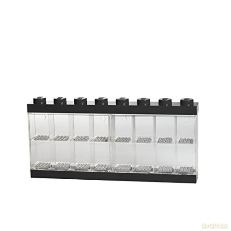 Gablotka na 16 minifigurek LEGO (Czarna) (40660003) [KLOCKI]