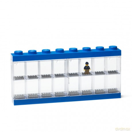 Gablotka na 16 minifigurek LEGO (Niebieska) (40660005) [KLOCKI]