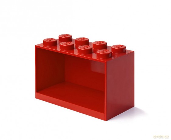 Półka LEGO BRICK 8 (Czerwona) (41151730) [KLOCKI]