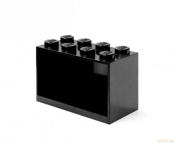 Półka LEGO BRICK 8 (Czarna) (41151733) [KLOCKI]