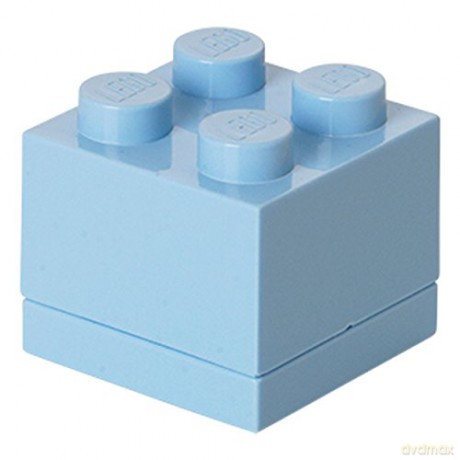Minipudełko klocek LEGO 4 (Jasnoniebieskie) (40111736) [KLOCKI]