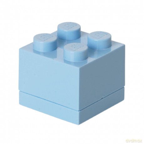 Minipudełko klocek LEGO 4 (Jasnoniebieskie) (40111736) [KLOCKI]