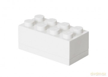 Minipudełko klocek LEGO 8 (Białe) (40121735) [KLOCKI]