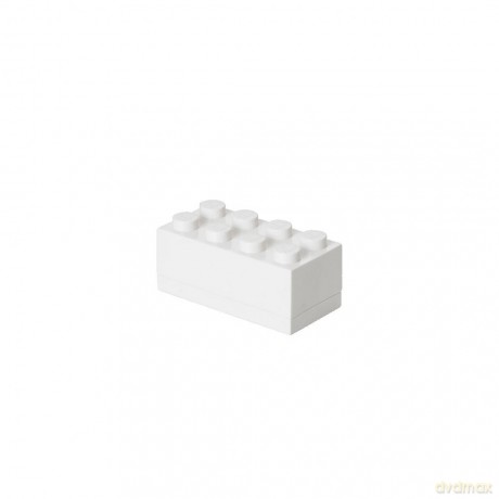 Minipudełko klocek LEGO 8 (Białe) (40121735) [KLOCKI]