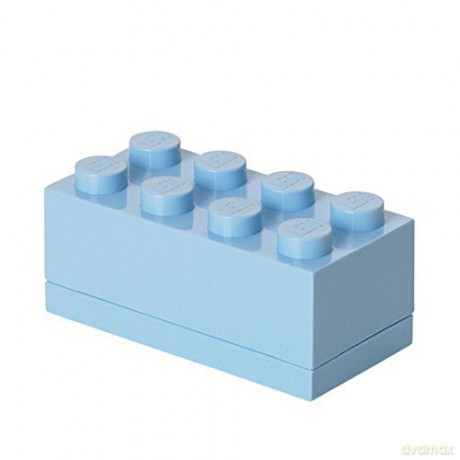 Minipudełko klocek LEGO 8 (Jasnoniebieskie) (40121736) [KLOCKI]