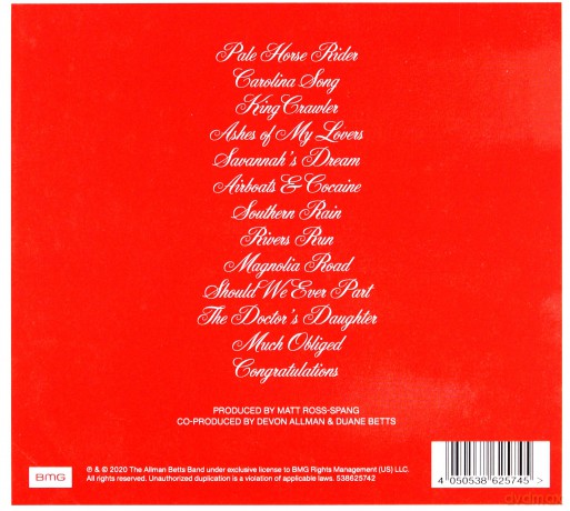 The Allman Betts Band: Bless Your Heart [CD]