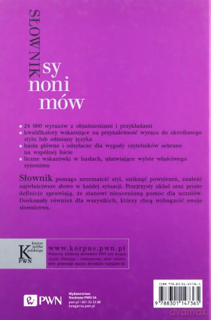 Słownik Synonimów - Praca Zbiorowa [KSIĄŻKA]