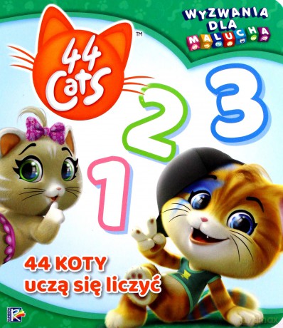 44 koty. Wyzwania dla malucha [KSIĄŻKA]