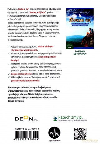 Katechizm Szkoła podstawowa 5 Szukam cię podr WAM - Władysław Kubik [KSIĄŻKA]