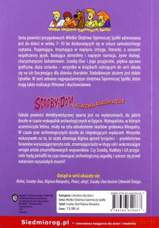 Klątwa Kleopatry. Scooby Doo! [KSIĄŻKA]