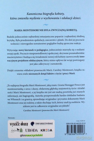 Maria Montessori. Historia aktualna - Honegger Fresco Grazia [KSIĄŻKA]