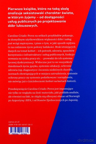 Niewidzialne kobiety - Caroline Criado-Perez [KSIĄŻKA]