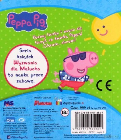 Peppa Pig. wyzwania dla malucha [KSIĄŻKA]