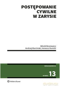 Postępowanie cywilne w zarysie [KSIĄŻKA]