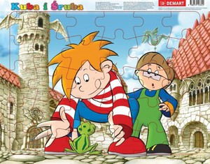 Puzzle ramkowe - Kuba i śruba [PUZZLE]