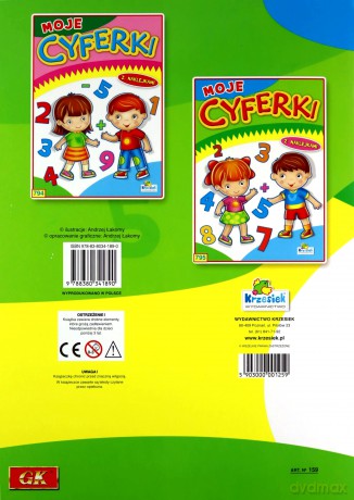 (159) Moje cyferki MIX [KSIĄŻKA]