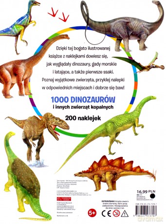 1000 dinozaurów [KSIĄŻKA]
