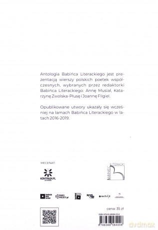 111. Antologia Babińca Literackiego (2016-2019) - Anna Musiał [KSIĄŻKA]