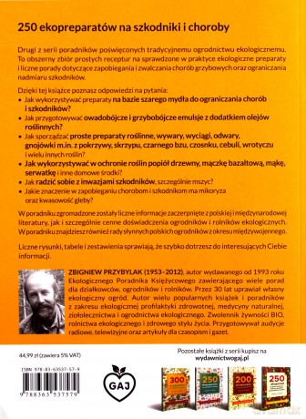 250 ekopreparatów na szkodniki i choroby - Zbigniew Przybylak [KSIĄŻKA]