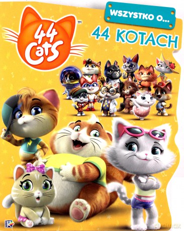 44 cats. Wszystko o 44 kotach. [KSIĄŻKA]