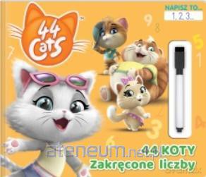 44 koty Napisz to 1,2,3. Zakręcone liczby [KSIĄŻKA]