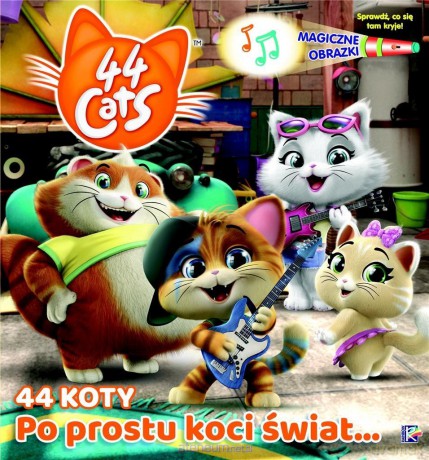44 koty. Magiczne obrazki. Po prostu koci świat [KSIĄŻKA]