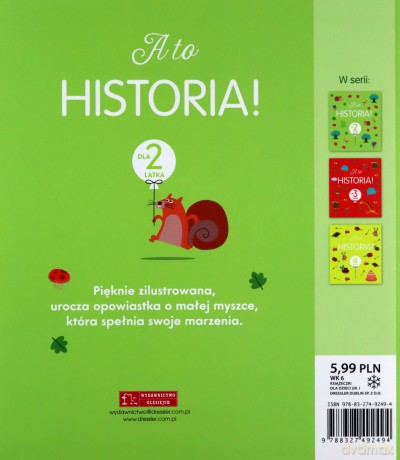 A to historia! Dla 2 latka [KSIĄŻKA]
