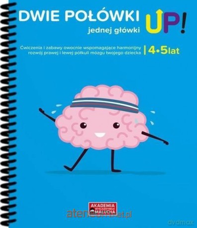 AIM. Dwie połówki jednej główki UP! 4-5 lat [KSIĄŻKA]