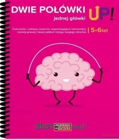 AIM. Dwie połówki jednej główki UP! 5-6 lat [KSIĄŻKA]