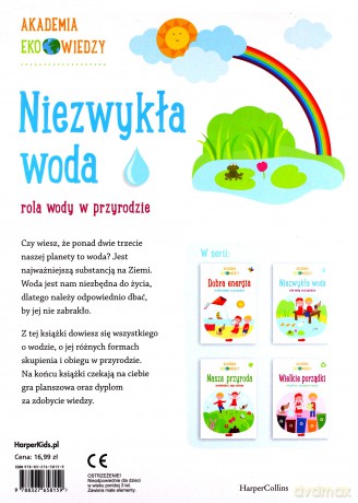 Akademia Eko wiedzy. Niezwykła woda - Krystyna Bardos [KSIĄŻKA]