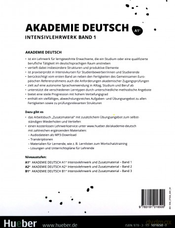 Akademie Deutsch A1+ (Tom 1) + kurs online [KSIĄŻKA]