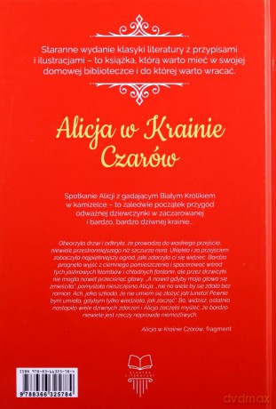 Alicja w Krainie Czarów - Lewis Carroll [KSIĄŻKA]