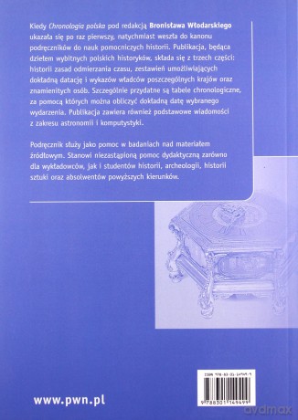 Chronologia Polska - Bronisław Włodarski [KSIĄŻKA]