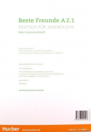 Beste Freunde A2.1 Zeszyt gramatyczny [KSIĄŻKA]