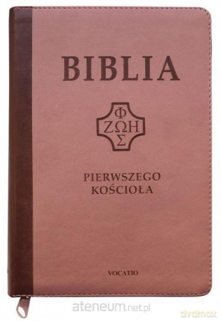 Biblia pierwszego Kościoła z paginat. róż wenecki [KSIĄŻKA]