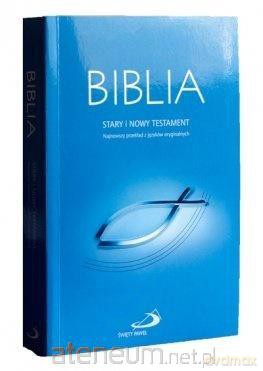 Biblia z rybką - niebieska z paginat. [KSIĄŻKA]